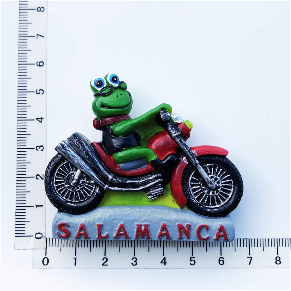 Calamita Frigorifero 3D Salamanca Con Rana: Souvenir Spagnolo Simpatico - 2