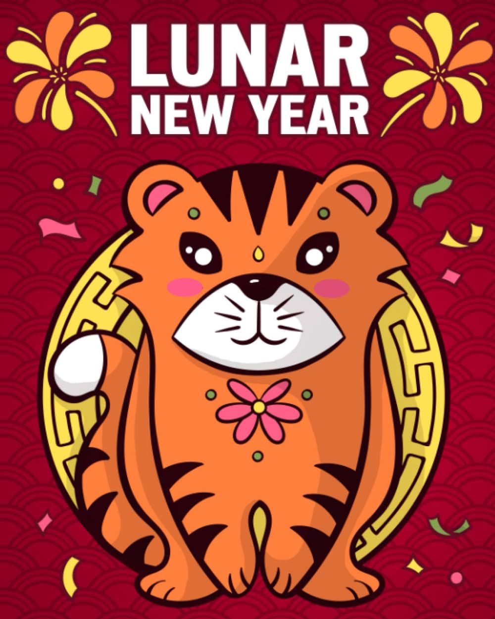 Lunar New Year: Chinese Spring Festival Coloring Book