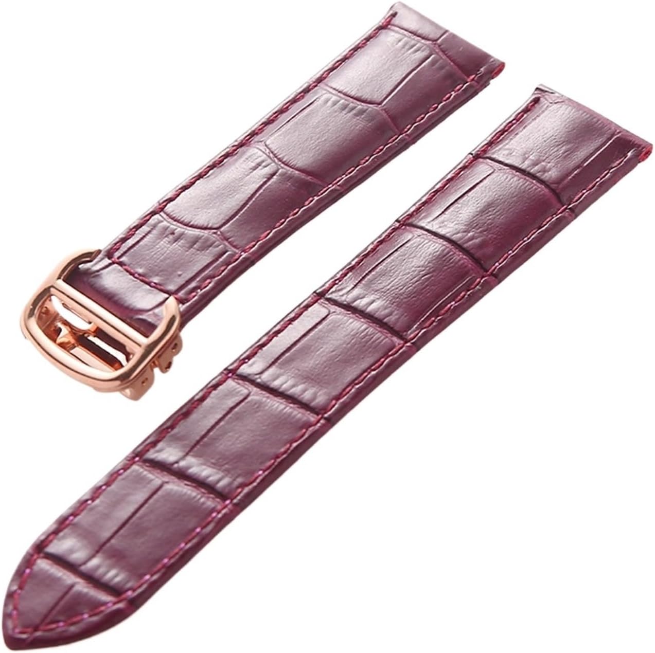 SDFFGHJ Leather Watch Strap First Layer Cowhide Compatible Watch Strap Men's and Women's Bracelet Accessories
