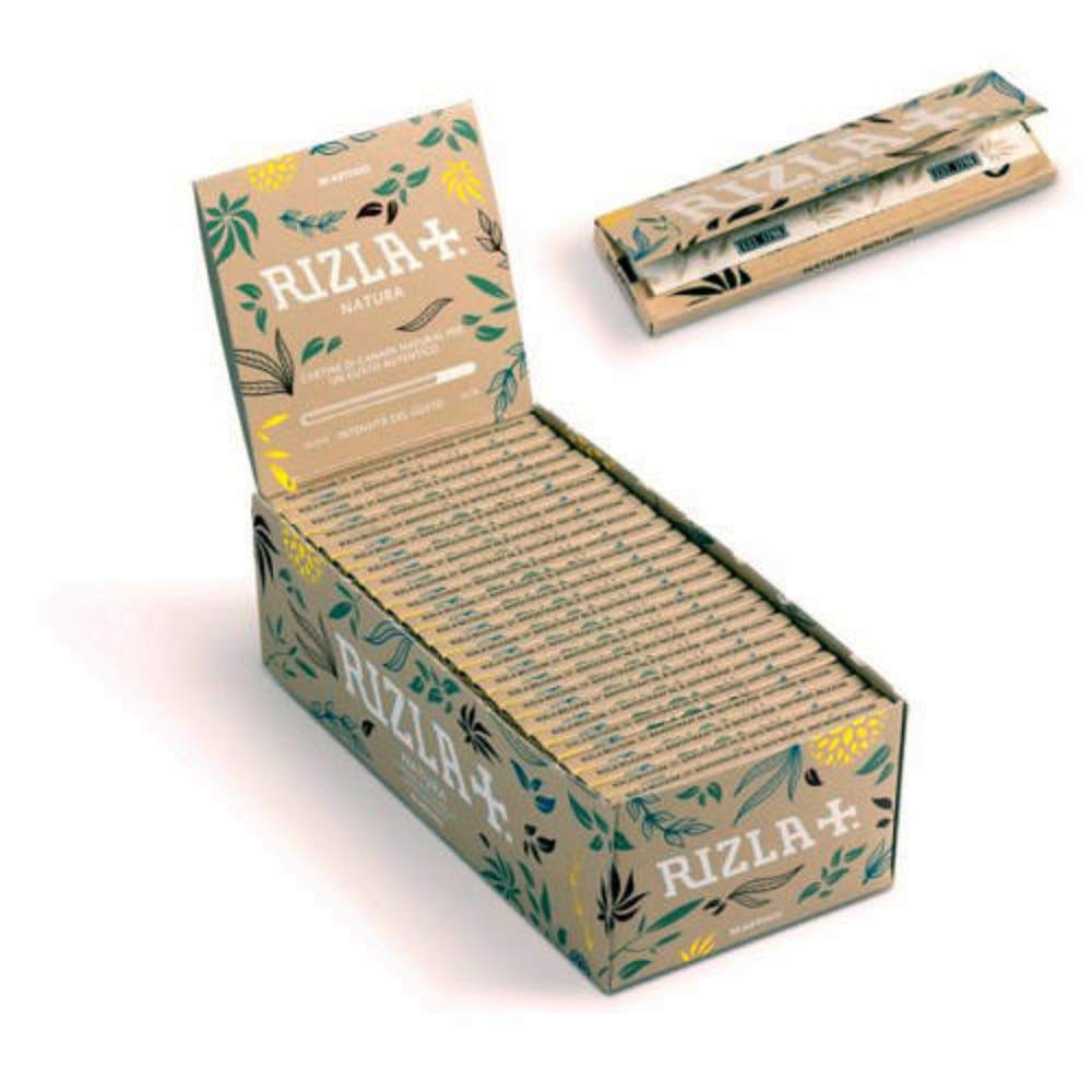 Rizla Rolling Papers Regular Size by SOS (25 Booklets, Natura)