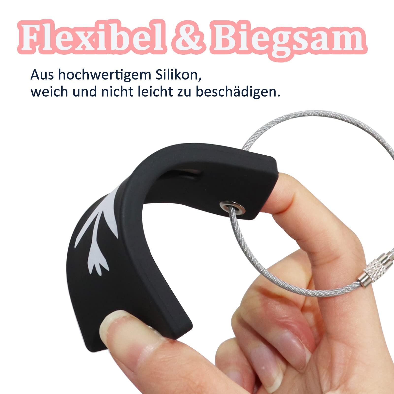 6 Stück Silikon Kofferanhänger - Bunte Gepäck Tags Mit Adressfeld