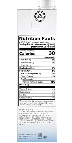 Miniatura 7 de TAZO Iced Passion - Concentrado de té de hierbas (paquete de 2), 32 onzas con posavasos By The Cup