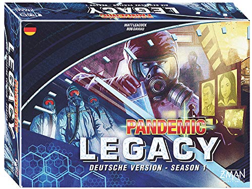 Preisvergleich Produktbild Pandemie Legacy - Season 1 - Brettspiel / DEUTSCH / Blaue Edition
