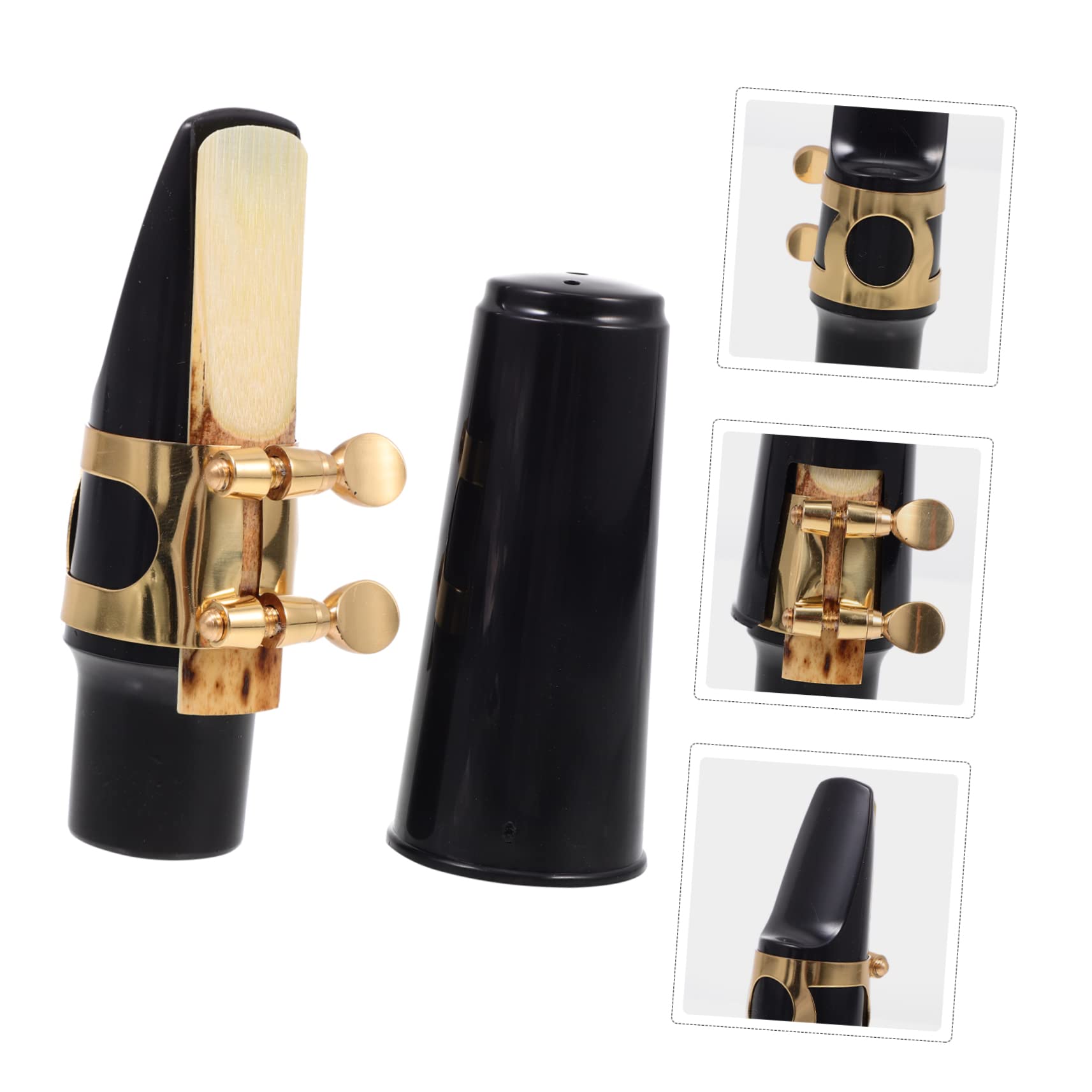 ibasenice 3sets Kit Completo Per Saxofono Cuscinetti Tappi e Accessori Per Musicisti e Studenti