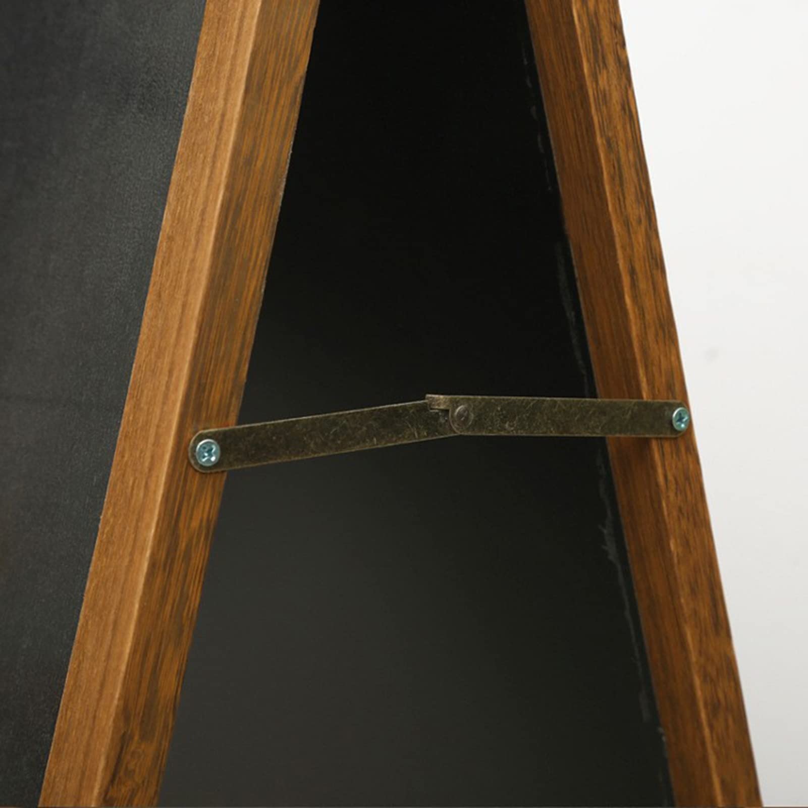 Letrero De Pizarra con Marco En A De Madera, Tablero De Tiza De Menú De Acera De 40 X 20 Pulgadas Pizarra De Letrero De Sándwich Independiente, para Restaurante, Negocios O Bodas