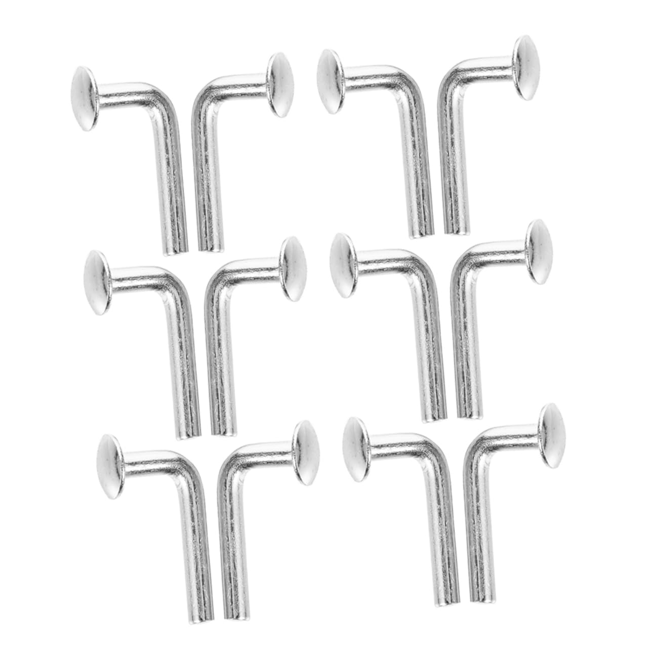 SOLUSTRE 70pcs Pallet Rack Drop Galvanized Safety Clip Latch Iron Material Long Lasting No Tools Required