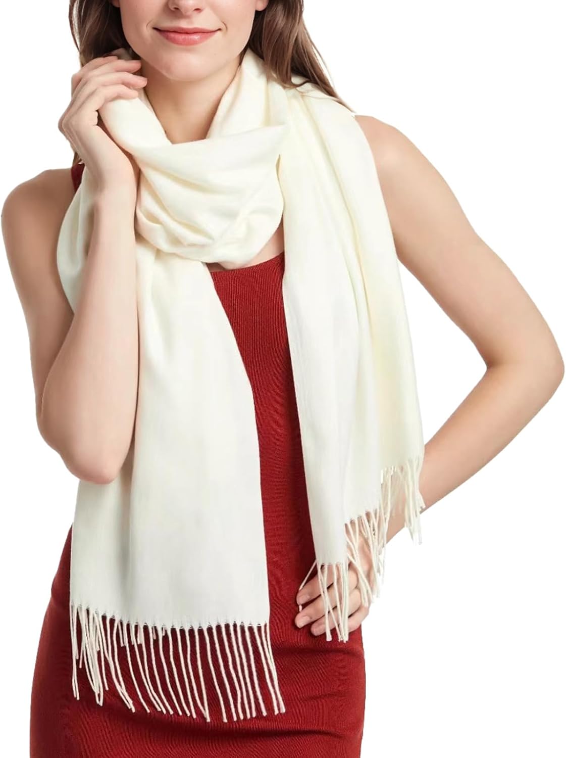 Women Winter Scarf Pashmina Shawls and Wraps for Evening Dresses Shawls for Women Wedding - Image 3