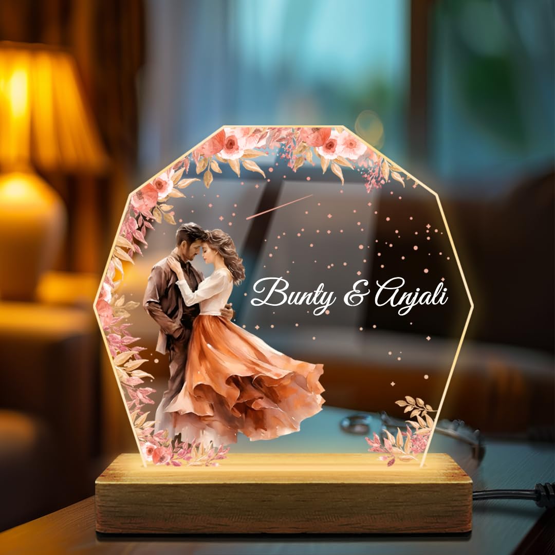 Fashionury Custom LED Night Light – Acrylic Lamp Gift for Women, Girls, Couples & Friends – Perfect for Birthday, Valentine’s, Anniversary & Special Celebrations-image-38