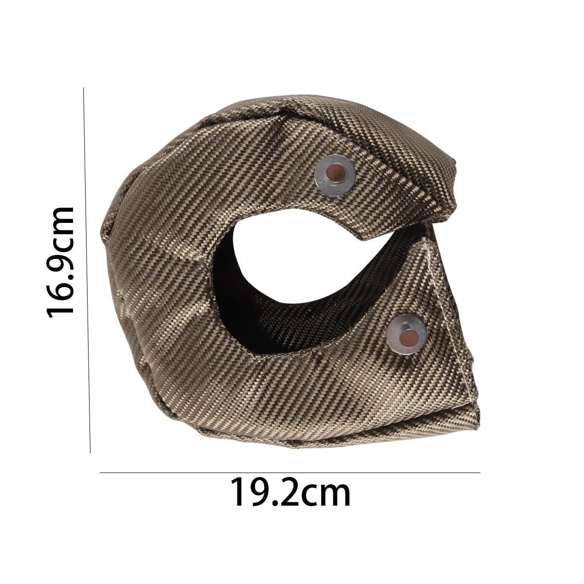 Ausi Cubierta protectora del turbocompresor, cubierta protectora del turbocompresor para T3, T25, T28, GT25, GT28, GT28, GT30, GT32, GT35, GT37, CT26
