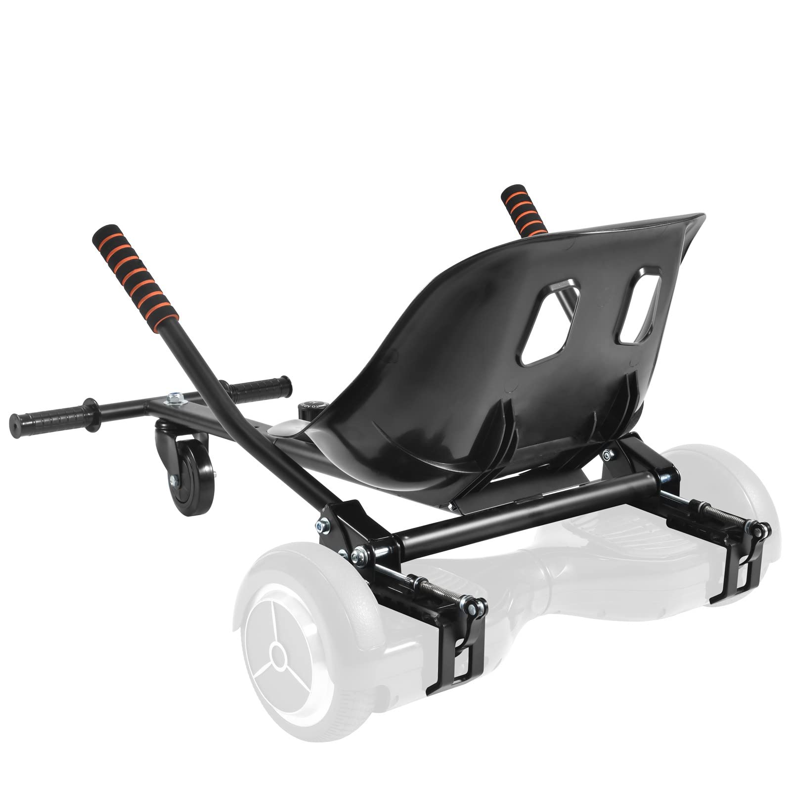 Yorovent Hoverboard Seat Attachment Straps Not Required, Hover Board Go Kart Accessory w/Locking Mechanism,265lbs Hover cart 25”-33.3” Adjustable,