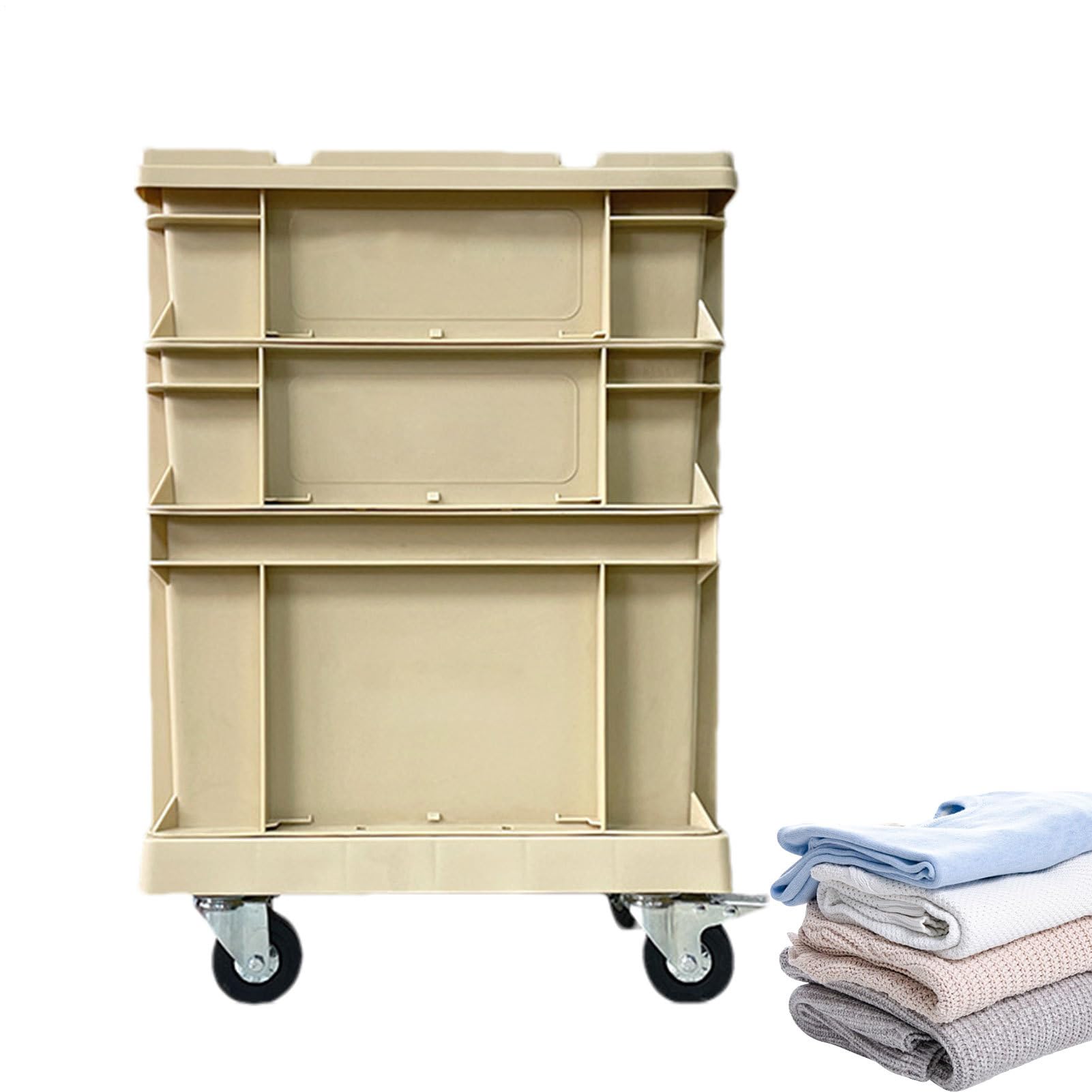 Contenitori Di Archiviazione Impilabili Con Ruote Stile Industriale | Contenitori Per Piante E Archiviazione Con Ruote Per Garage Cantina Soffitta Ufficio Domestico Esterno A