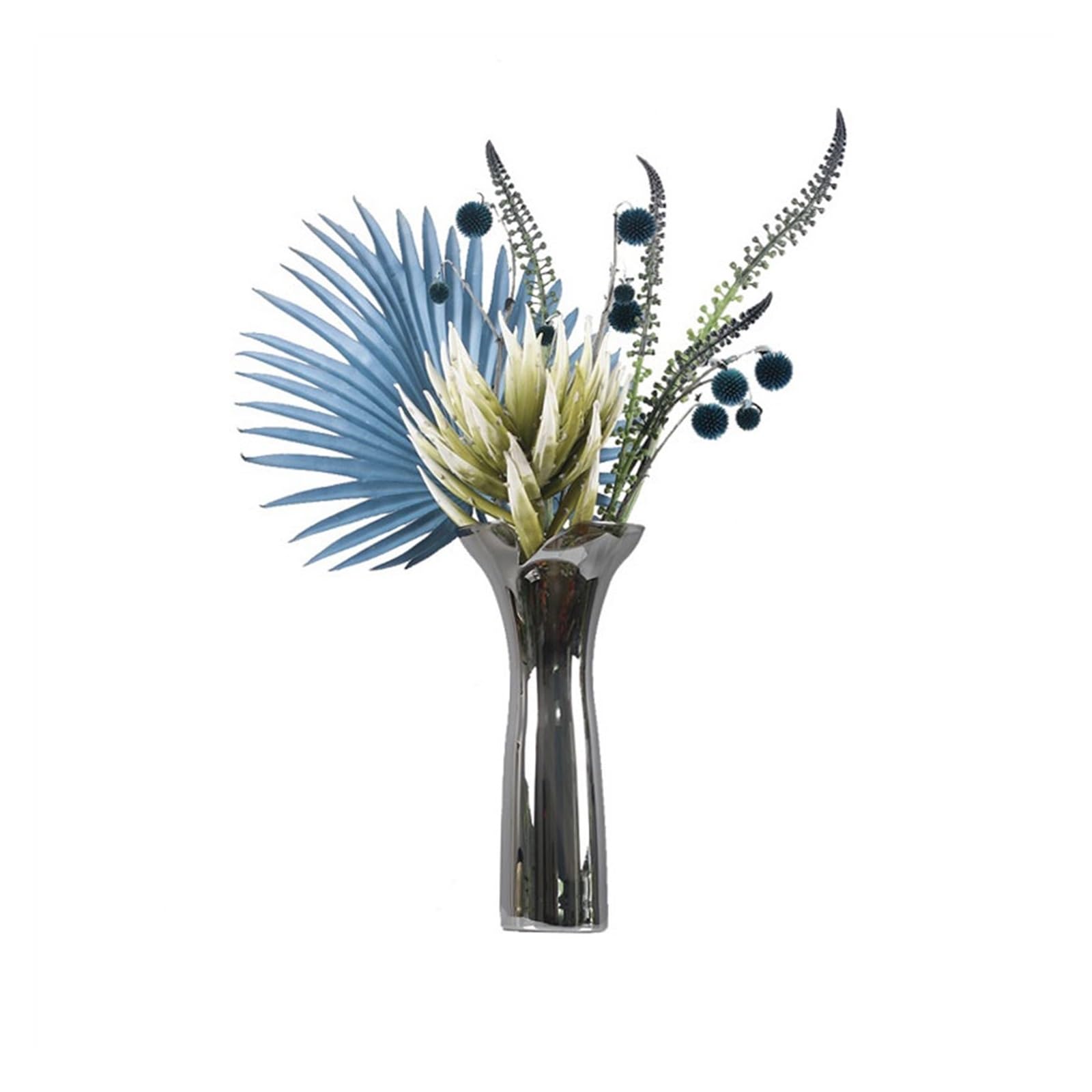 Gv8pA5fj7b Ready Arranged Flowers in Vase Light Luxury Creative Simulation Flower Set Living Room Decorations Home Soft Furnishing Ornaments Fake Flowers Bouquet