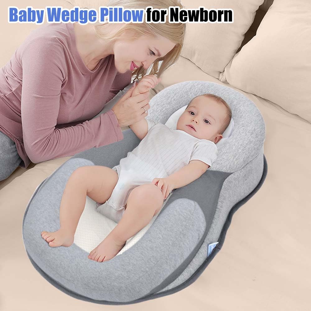 Infant Sleeper Aolvo Snuggle Nest Baby Pillow Baby Nest, Baby