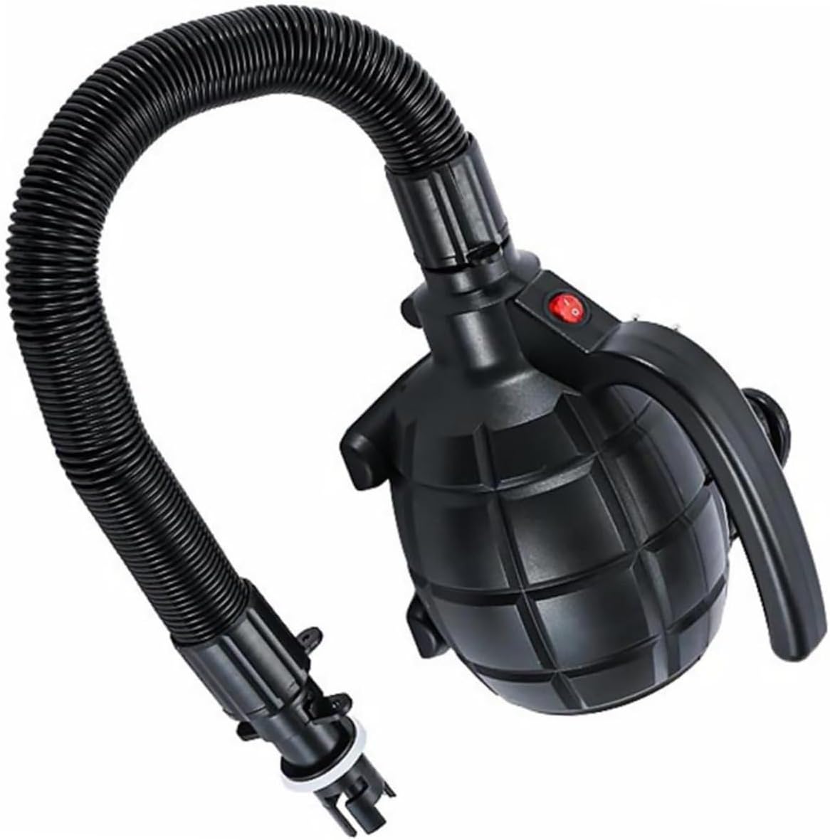 Luxshiny Sup Electric Pump Inflatable Pump Electric Air Compressor for Tire Boat Air Mattress