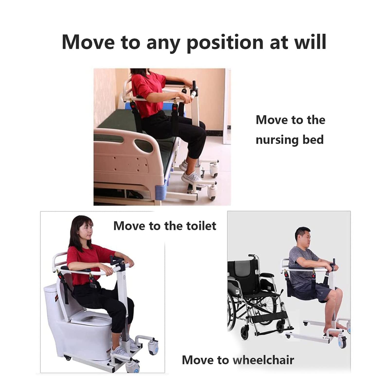 Amazon.co.jp: 身体障害者用の麻痺したリフトチェア、患者移動用椅子