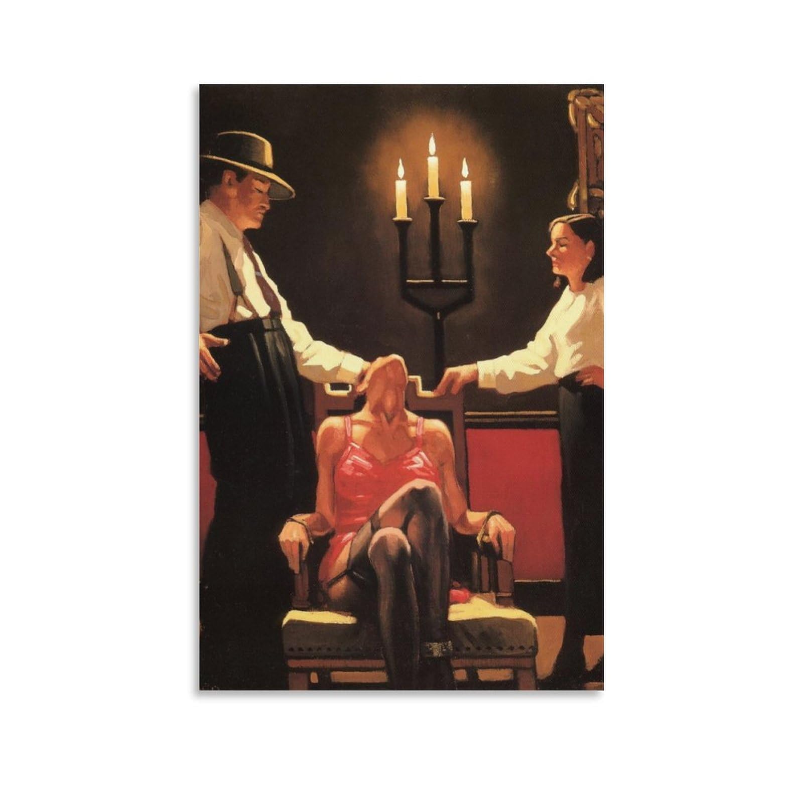 Setting New Standards by jack_vettriano Wall Art Prints Poster Canvas Wall Art Prints Poster Photo Picture Painting Posters Room Decor 20x30inch(50x75cm) โ image 1