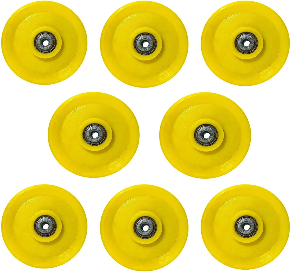 NC Set of 8 Fitness Exercise Machine Attachments Gym Pulley 4-inch with Inbuilt Bush and Bearing. (Pack of 8) (B08RPBLC5Q) Amazon Price History, Amazon Price Tracker