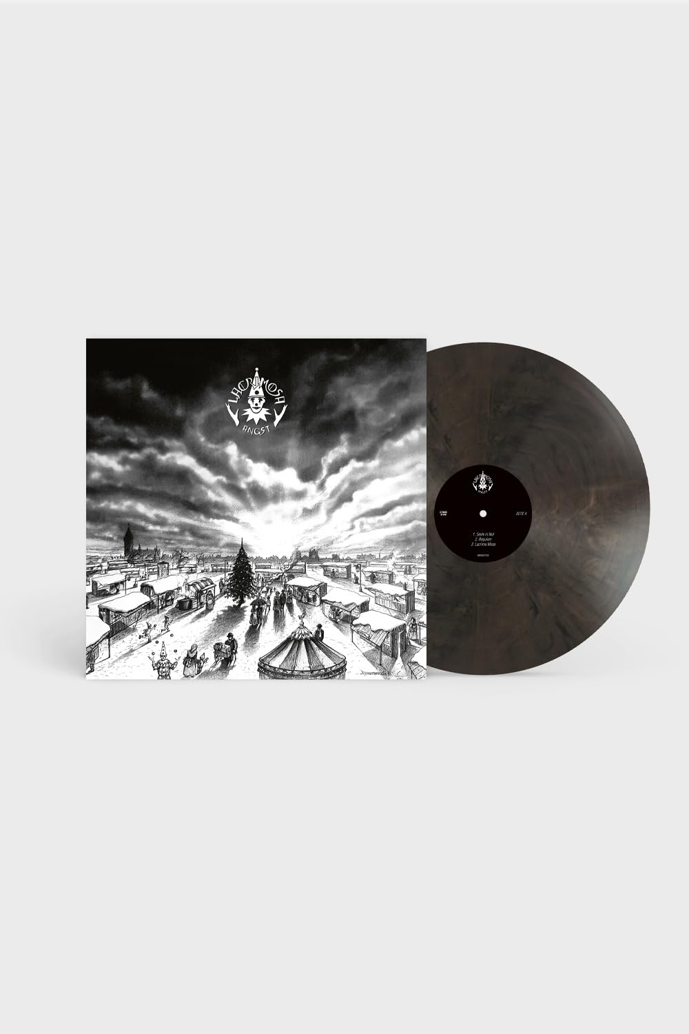 Angst LP in sleeve (clear + black marbled) [VINYL]
