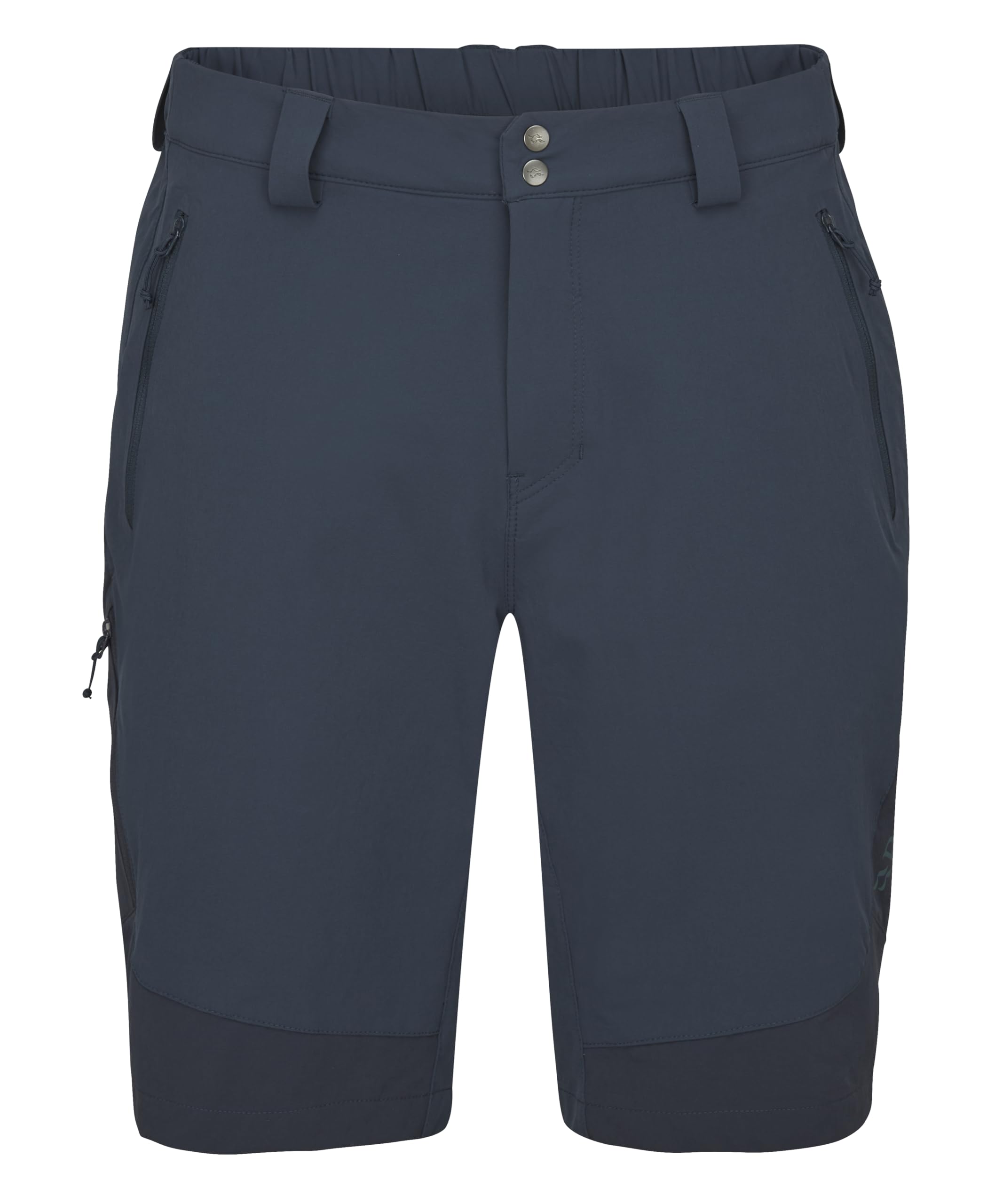 Rab Men's Torque Mountain Shorts (8-Inch Inseam) Durable Softshell Active Shorts for Hiking, Trekking, & Climbing - Tempest Blue/Deep Ink - 34