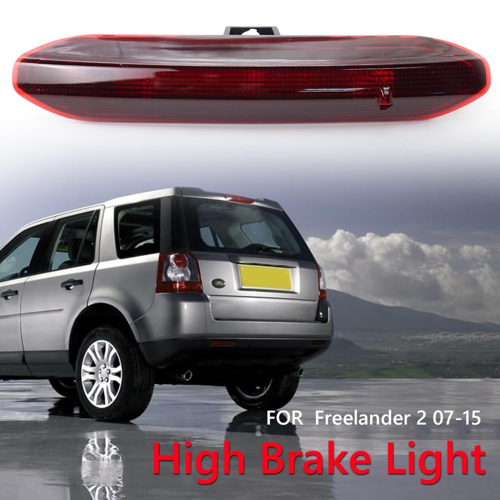IITA Luce Stop per Auto Auto Alta Luce Freno Terza Terza Luce Lampada Coda Arresto per Land per Rover per Freelander 2 per 2007-2015 Lr014462 Centro Alto Lampada Stop (Colore : Rosso)