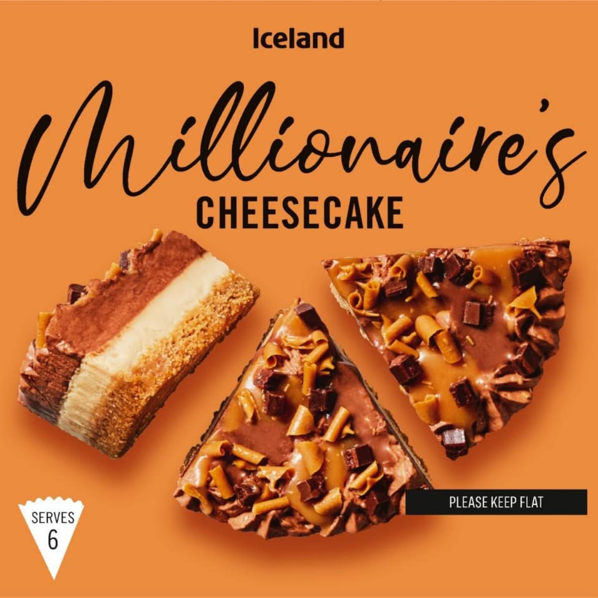 IcelandMillionaire's Cheesecake 450g (Frozen)