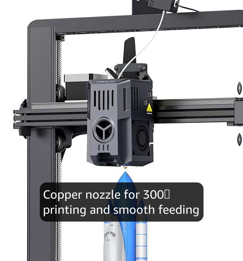 Creality Ender-3 V3 KE 3D Printer, 500 mm/s High-Speed Printing