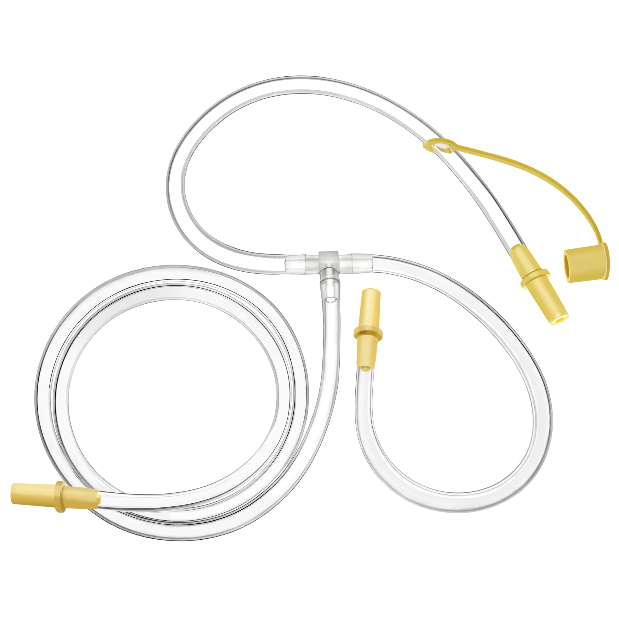 Maymom Tubing Compatible with Pump in Style Maxflow Pro Pro+ Breast Pump. Not Original Medela Pump Parts Replacement Tubing Replace Medela Tubing.