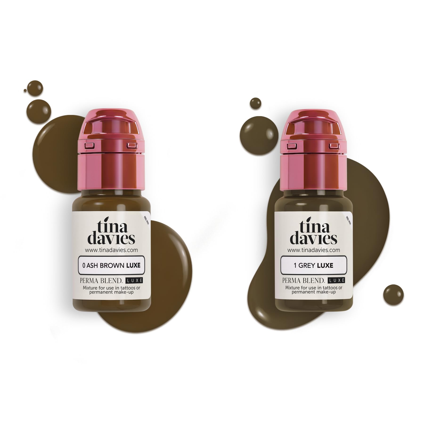 Tina Davies Professional X Perma Blend Luxe Brow Pigments - Permanent Makeup Pigment - I Ink Brow Pigments Luxe (I Ink Brow Collection Luxe) - Image 2