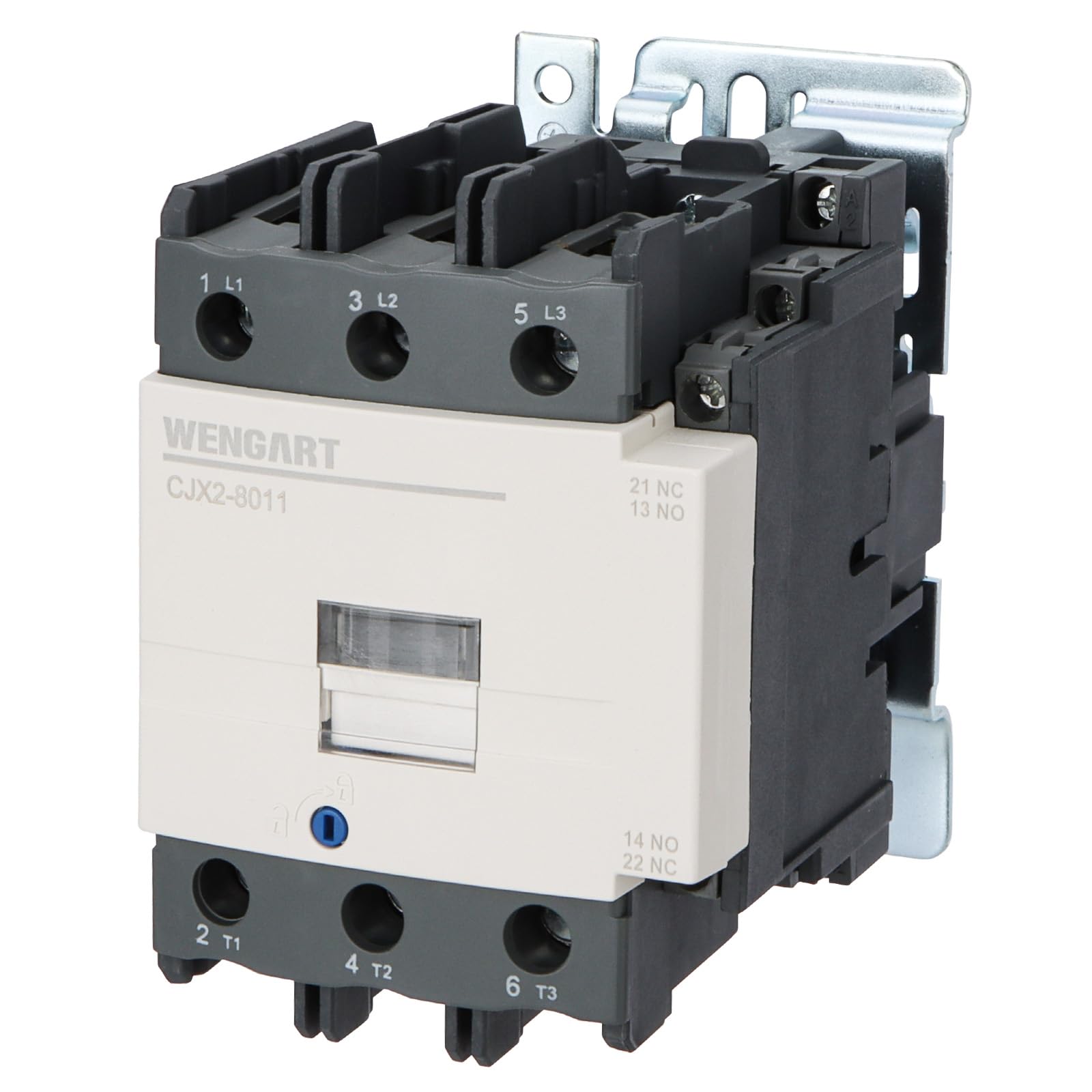 Wengart Stycznik modułowy CJX2-8011,80A 1NO1NC Stabilne i niezawodne elektryczne rozwiązania sterowania w celu poprawy wydajności produkcji (AC24V)