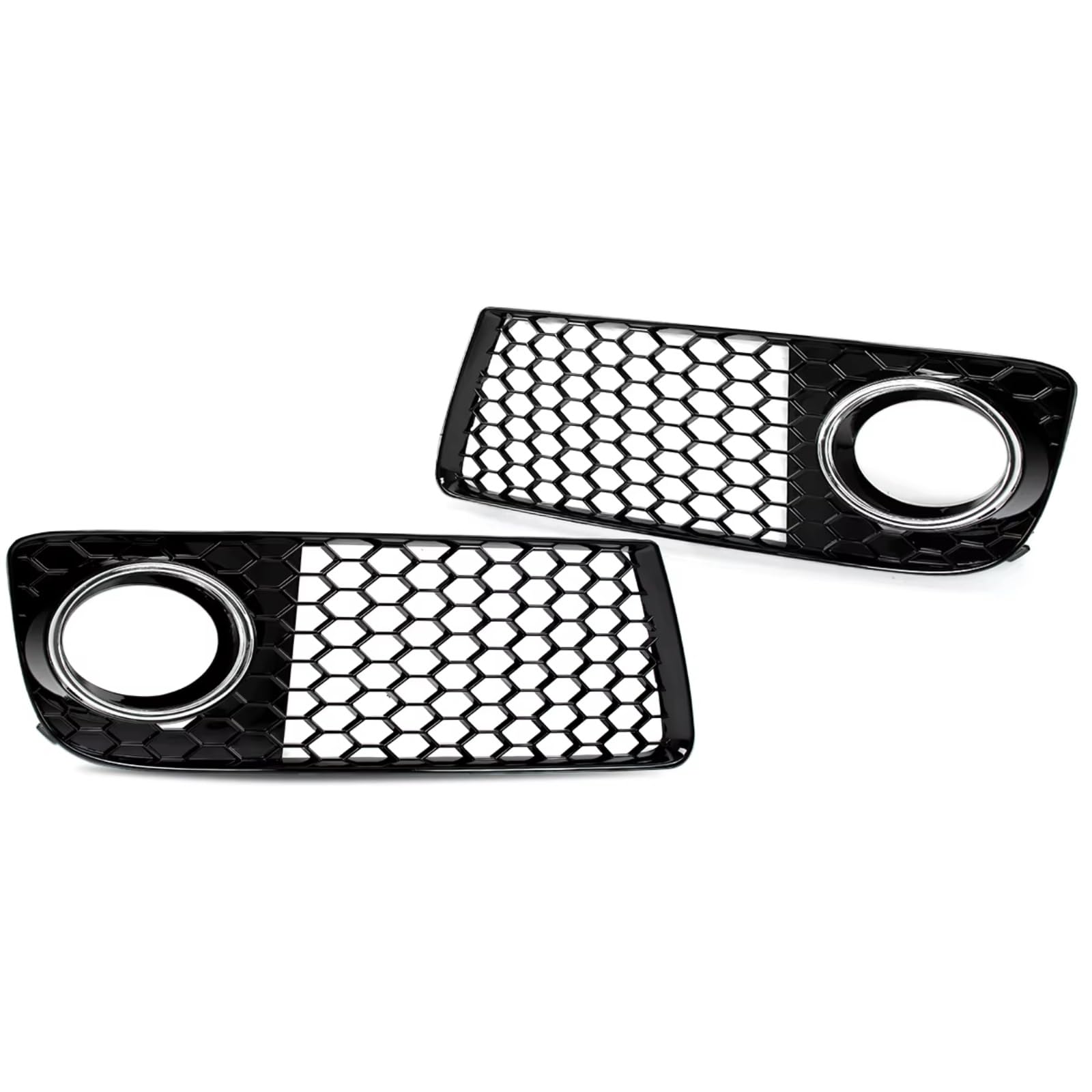Für TT Für MK2 8J 2010 2011 2012 2013 2014 Frontstoßstange Nebelscheinwerfergitter Wabennetz Nebelscheinwerfer Lampenabdeckung Kühler 8J0807682J Auto Front Kühlergrill