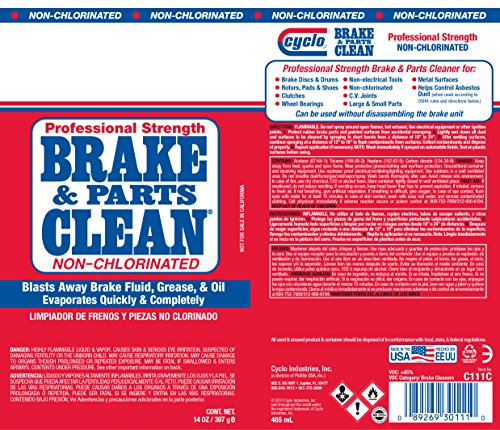 Cyclo Brake & Parts Clean: Non-Chlorinated