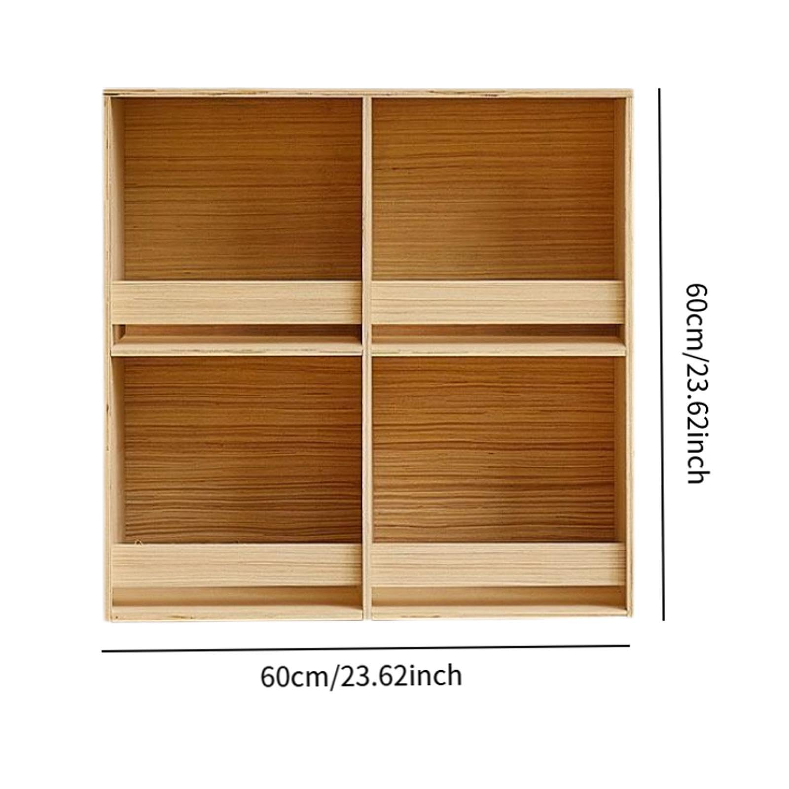 Pigeon Nido Scatola Nidificazione Gabbia Allevamento Legno Contenitore Cibo Porta Uccelli Accesso Facile Adatto per Canarini Pappagalli Cocorite, 4 Griglie 60cmx60cm