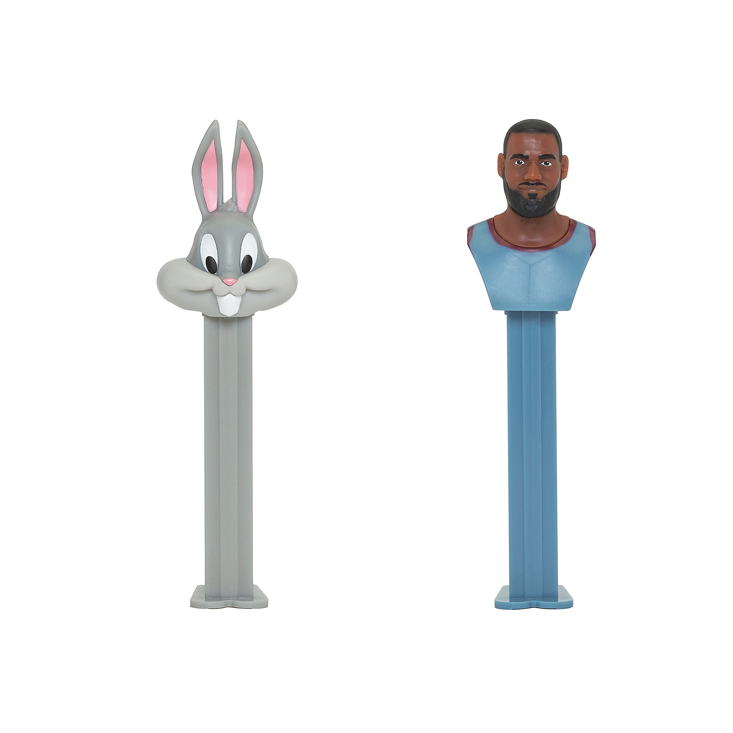 PEZ Candy Space Jam Gift Set, Bugs Bunny & Lebron James Dispensers