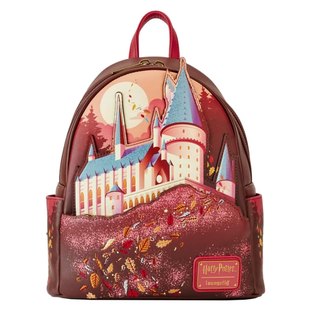 LoungeflyLoungefly Harry Potter Hogwarts Fall Mini Backpack | Harry Potter Backpacks