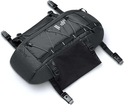 Gearlab Deck Pod 2 - Bolsa de cubierta para kayak, sistema de cubierta (sostiene flotador de pala, bomba de sentina)