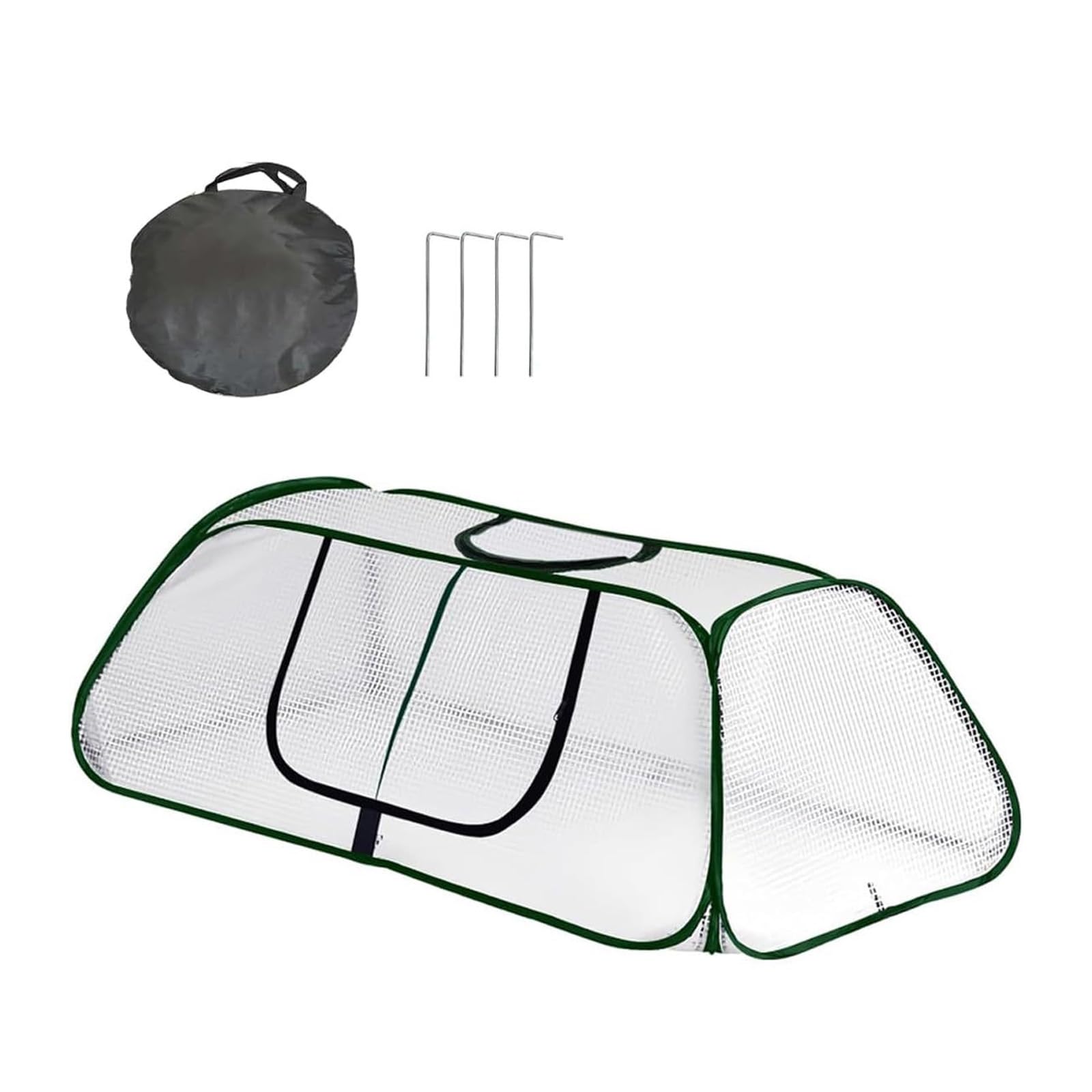Copertura per Serra Pianta per acceleratore da Giardino con Porta con Cerniera Forniture per la casa da Giardinaggio per Accessori per la casa Giardinaggio