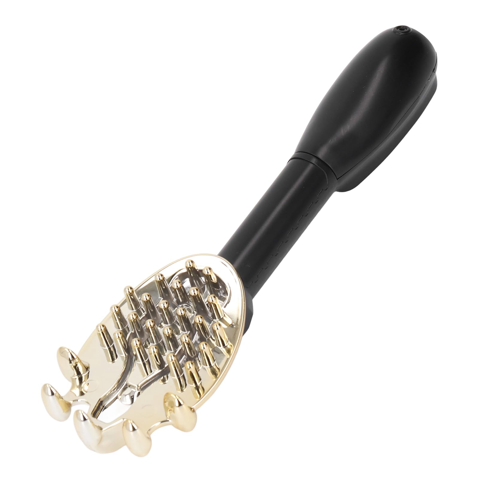 Rastreador de Espalda Eléctrica, 45 Cm Extensible con Vibración Automática y 5 Cabezales de Masaje, para Adultos Espalda, Alivio de Picazón en el Cuello en el Hogar Viajar (BLACK)