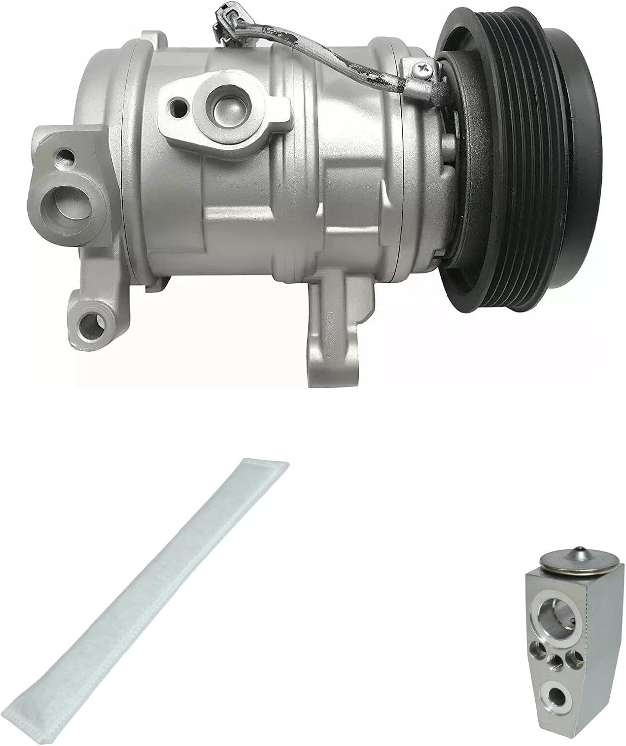 RYC Automotive Air Conditioning Compressor and Clutch Kit KT EB46-01 (Fits Ram 1500 4.7L 2013)