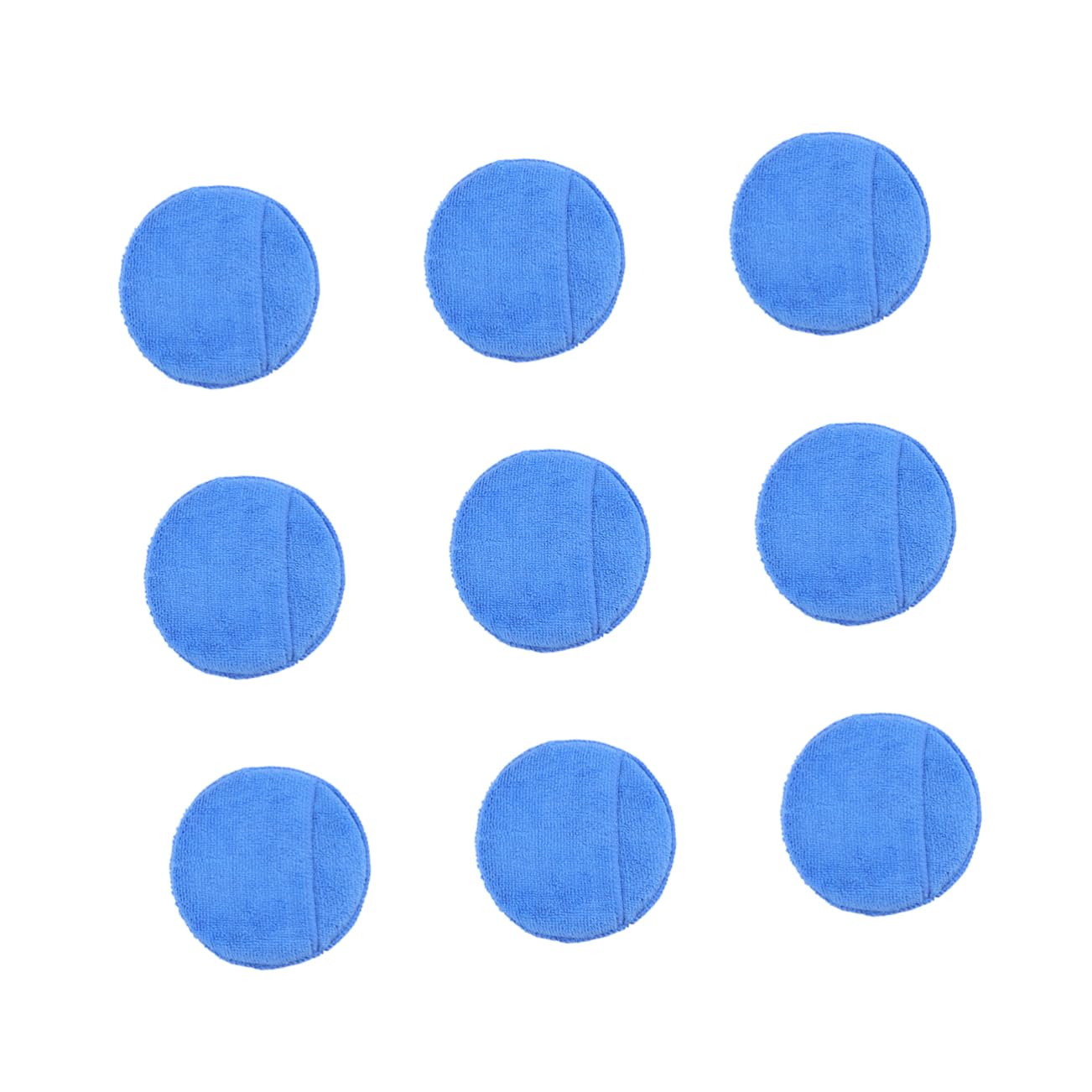 Cabilock 10 Pcs Microfiber Wax Applicator Pads Reusable for Waxing Sealing Glazing Scratch Absorbent Car Detailing Sponge for Cars Trucks Motorcycles Rvs