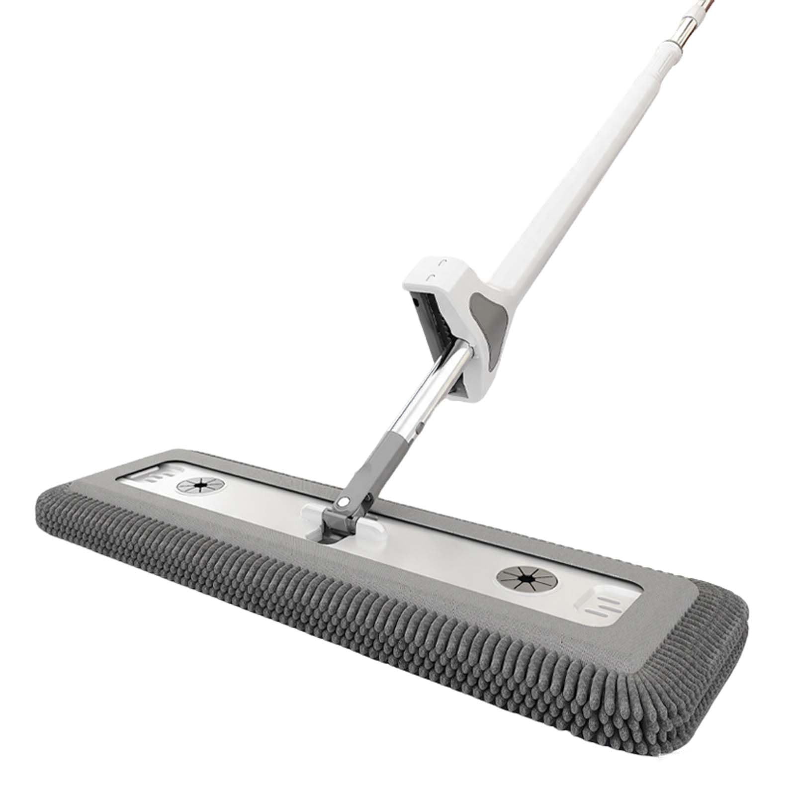 Mopa Fregona Microfibra con Paño Lavable, Fregona Reutilizable para Limpieza De Suelos, Limpiador De Suelos Absorbente con Mango Regulable para Hogar Cocina Baño Y Baldosas