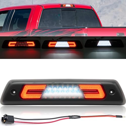 NJSBYL F150 LED 3 luz de freno para Ford F150 SVT Raptor 2009 2010 2011 2012 2013 2014 Ford F150 SVT Raptor lente ahumada Tercera luz de freno de