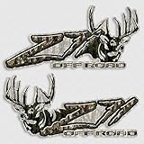 Silverado Camouflage Truck Sticker Deer Hunting 4x4 Archery Decal