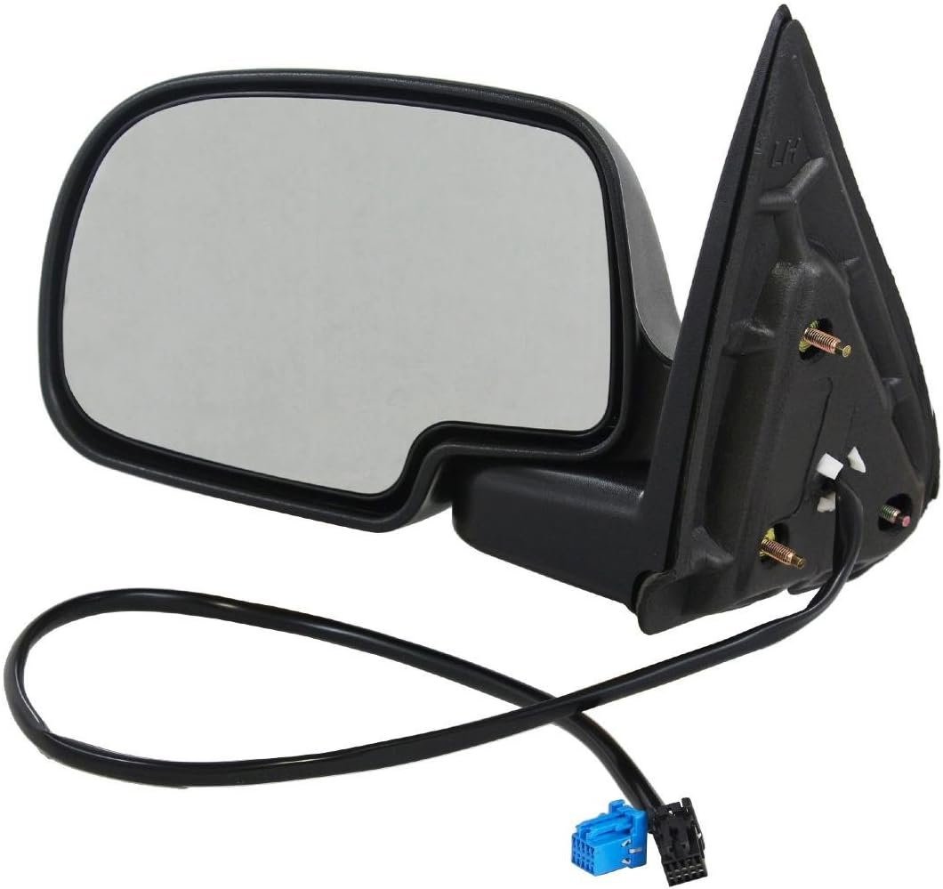 RAREELECTRICAL New Left Driver Side Door Mirror Compatible With 1999-2002 Chevrolet Silverado 1500 Chevrolet Silverado 1500 Hd 2500 2500 Hd Power Gm1320173 15179829
