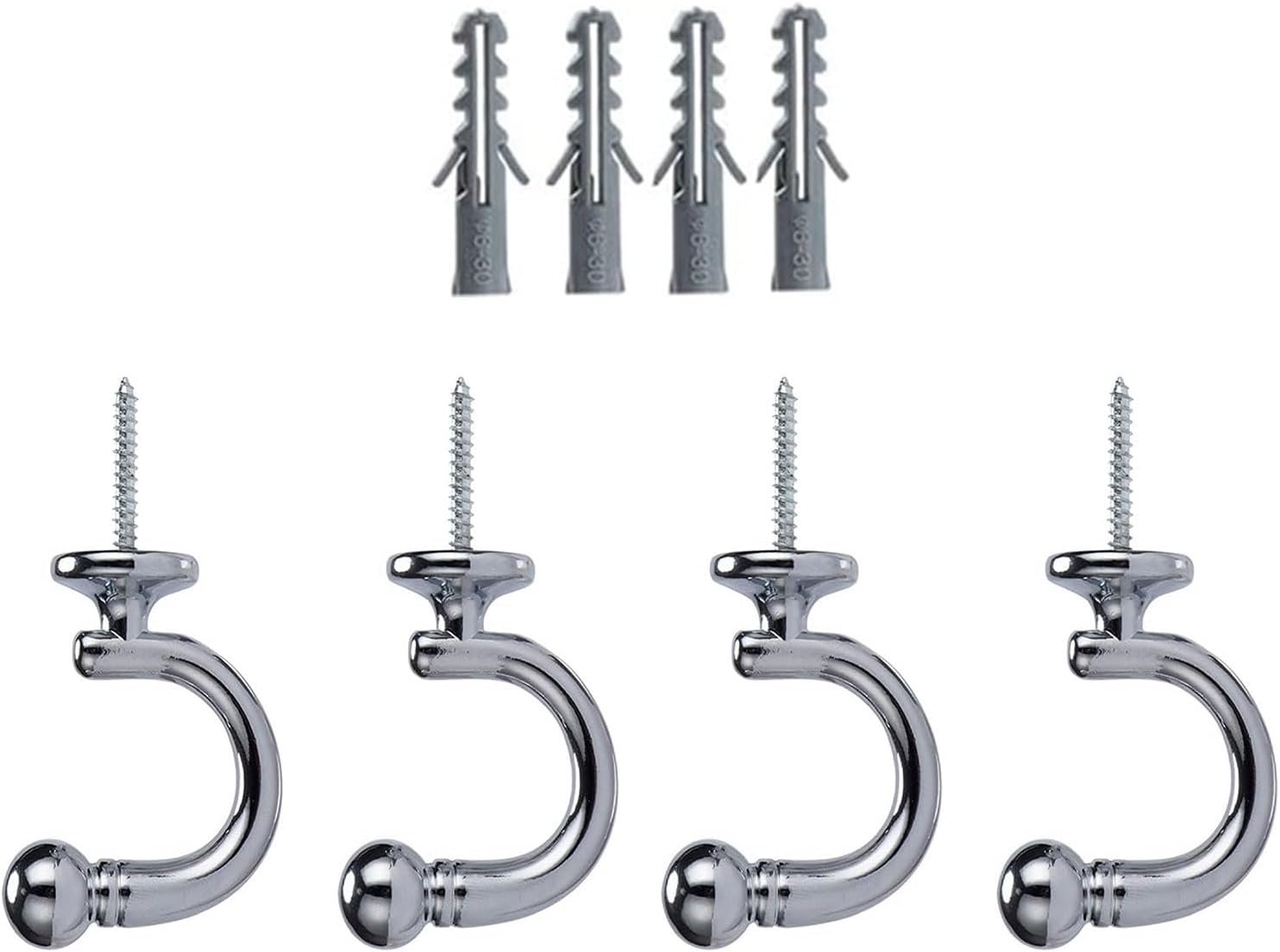 Modern Strategy Aluminum Curtain Hooks Arrange Denial Drilling Required Flexible Space Saving Small Apartment Storage Fasteners