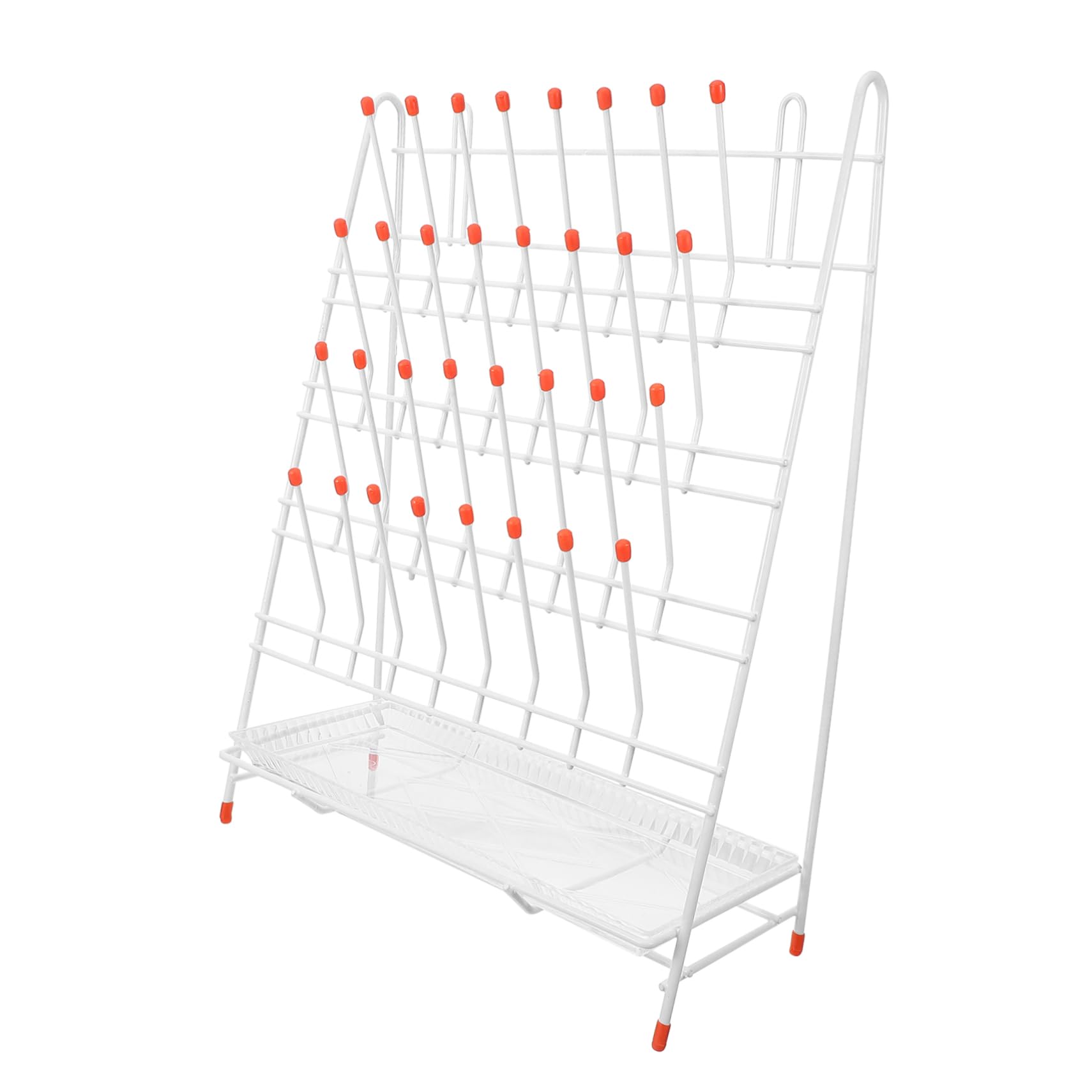 Escurridor De Tubos De Ensayo 32 Ranuras Recubrimiento Resistente Para Uso En Laboratorio Científico