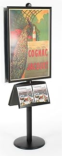 Displays2go Double-sided Poster Stand for 24