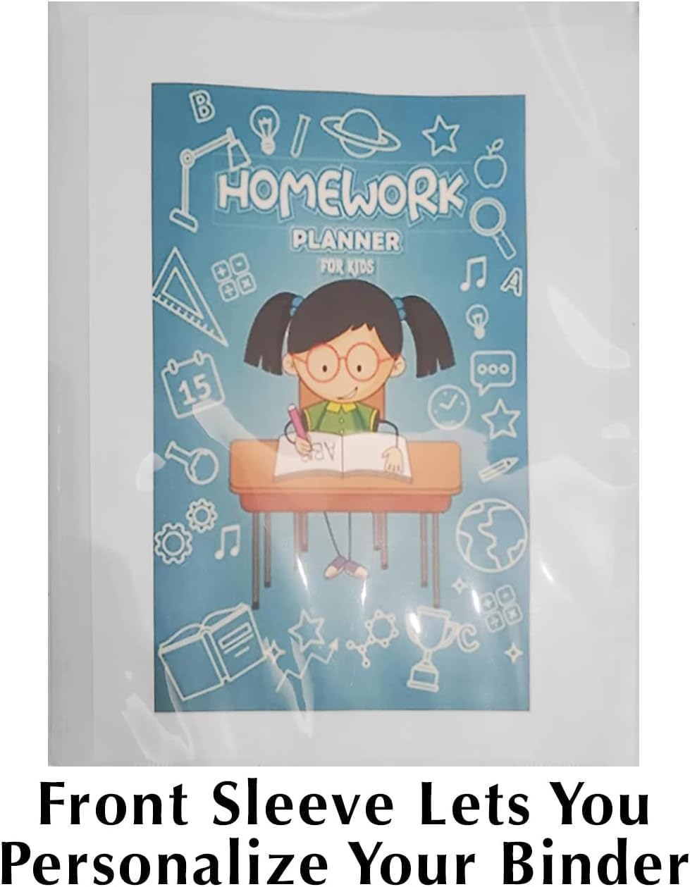 1 Inch Binders 3 Ring Hardcover Binders in Bulk with Clear View Cover, Pockets for Classroom, Office, Portfolios | Bulk School, Teacher, Office Supplies (All White Pack