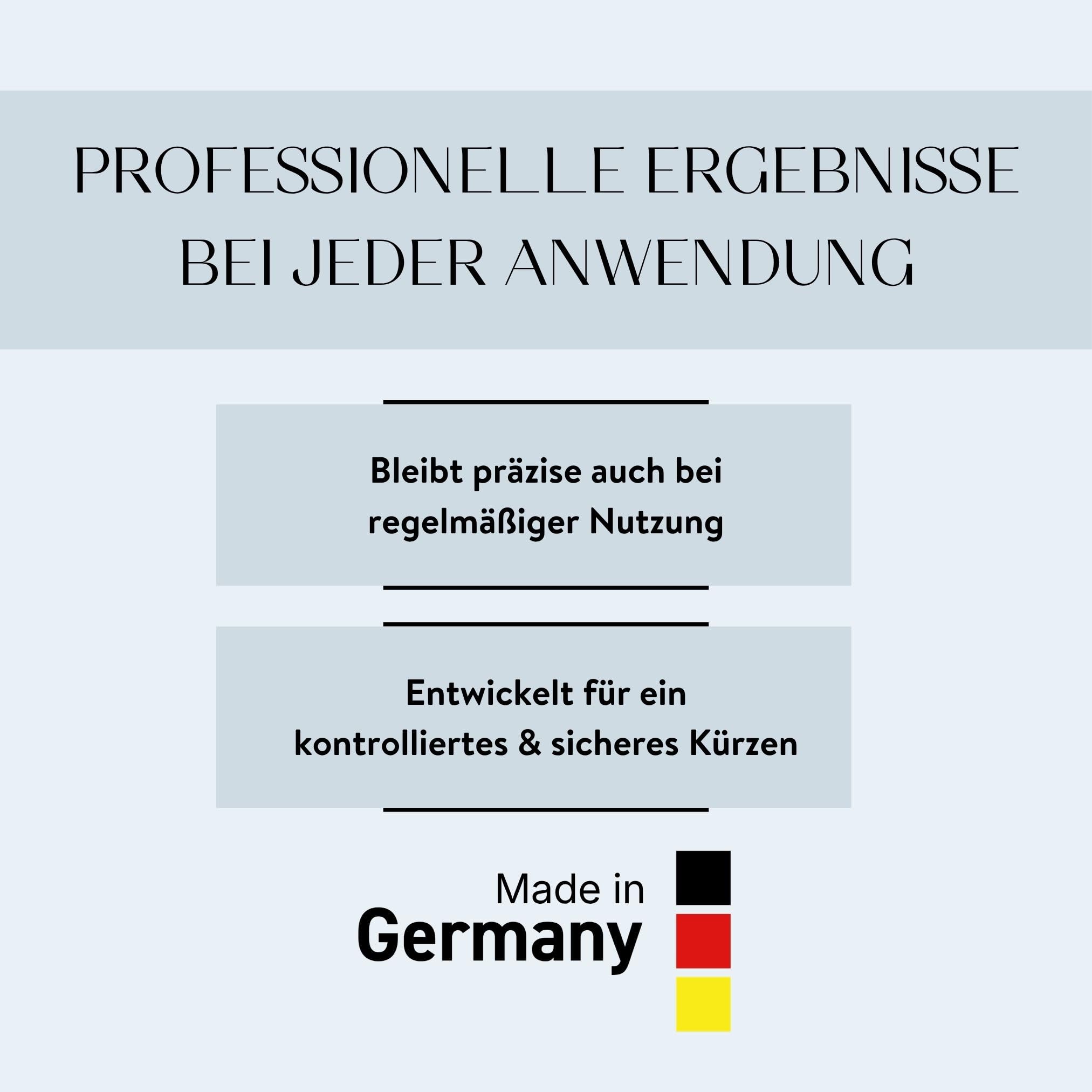 PARSA Beauty Tronchesina professionale per accorciare le unghie di mani e piedi senza sforzo, veloce e preciso, Made in Solingen Germany