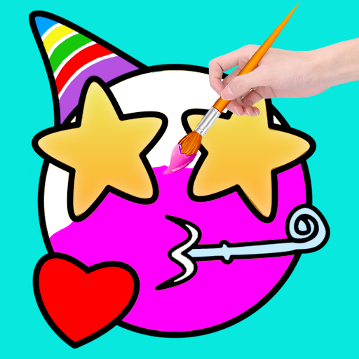 Draw and Paint Emoji Game 3D Customise Unique Emojis Drawing and