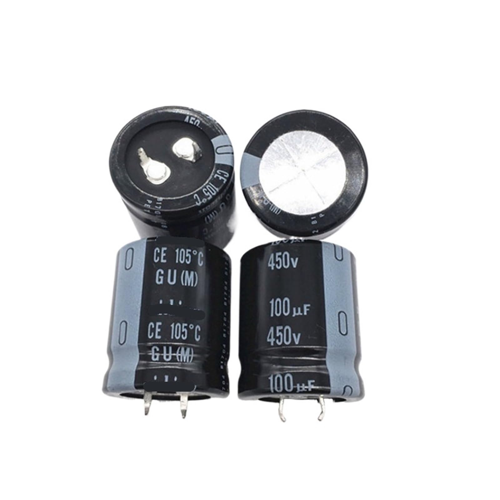KSZHZYMGX 1PCS 100UF 450V 25X30 aluminum electrolytic capacitor 450V100UF 25 * 30